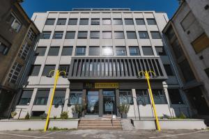 Budova, v ktorej sa apartmánový hotel nachádza