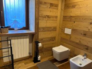 Koupelna v ubytování Casa Rina