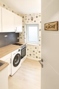Η κουζίνα ή μικρή κουζίνα στο Wohlfühlzimmer Marienheide