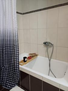 Koupelna v ubytování Sea Apartment