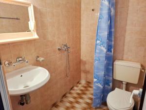 Koupelna v ubytování Hotel Bobchev