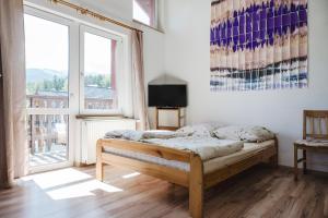 Gościniec Adam客房内的一张或多张床位