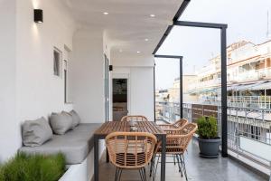 Setusvæði á Aether Luxe Suite