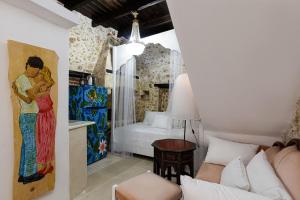 Ένα ή περισσότερα κρεβάτια σε δωμάτιο στο Antonia's House - Old town