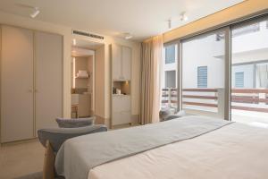Postelja oz. postelje v sobi nastanitve Art Hotel Curacao - Adults Only