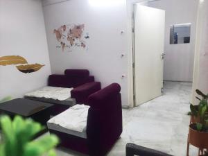 Letto o letti in una camera di Little While global-Micro hotel- Backpacker friendly- near metro