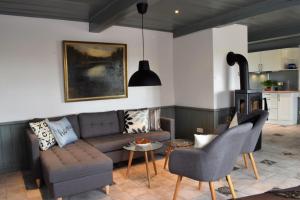 Χώρος καθιστικού στο Ferienhaus Nele Emmelsbüll-Horsbüll