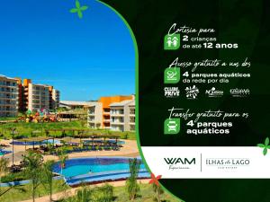 A piscina localizada em Ilhas do Lago Eco Resort by WAM Experience ou nos arredores
