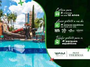 Bazén v ubytování Prive Thermas Hotel by WAM Experience nebo v jeho okolí