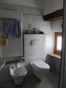 Koupelna v ubytování Casa Seez