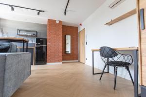Kuchyňa alebo kuchynka v ubytovaní Rent40 Apartamenty Aura 2 Gdańsk Old Town