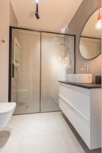Kúpeľňa v ubytovaní Rent40 Apartamenty Aura 2 Gdańsk Old Town