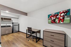 Kuchyň nebo kuchyňský kout v ubytování Red Roof Inn Del Rio