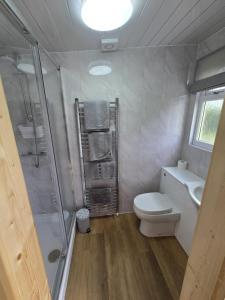 Koupelna v ubytování Dunroaming Cabin
