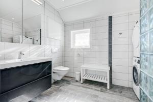 Et bad på Aga Fjord Apartments Hardanger