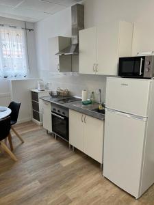 Η κουζίνα ή μικρή κουζίνα στο Casa Victoria-Family Apartment