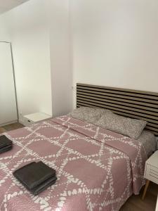 Ένα ή περισσότερα κρεβάτια σε δωμάτιο στο Casa Victoria-Family Apartment