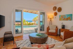 Posezení v ubytování Casa Jazmin by Cabo Villas