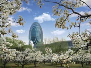 Zahrada ubytování Sunrise Kempinski Hotel Beijing