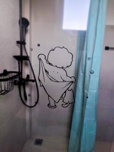 Phòng tắm tại Villa DAMAKI