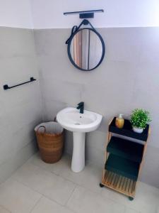 Phòng tắm tại Villa DAMAKI