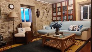 Χώρος καθιστικού στο Casa Kamelias