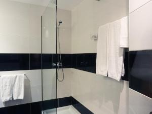 Um banheiro em Hotel São Francisco