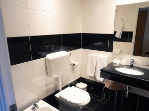 Um banheiro em Hotel São Francisco