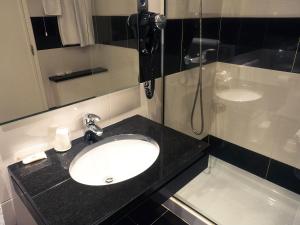 Um banheiro em Hotel São Francisco