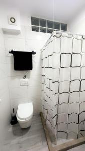 Koupelna v ubytování Kings Studio