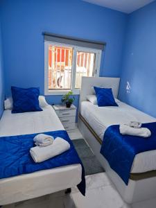 Postel nebo postele na pokoji v ubytování Relax House Barcelone