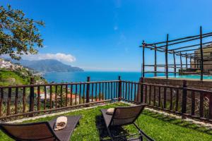 Paesaggio naturale nelle vicinanze della villa