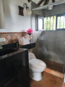 Ένα μπάνιο στο CASA CAMPESTRE VILLA SANTANA +41 φωτογραφίες
