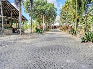 Κήπος έξω από το Hotel O Nusantara