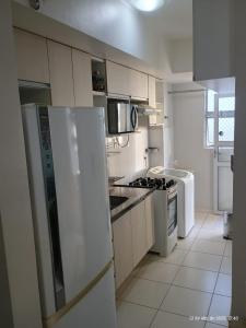 Dapur atau dapur kecil di Apartamento de 2 quartos bem localizado para COP30