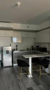 Kuchyň nebo kuchyňský kout v ubytování Stylish Loft with Valley View, Prime Escalante Location, San José