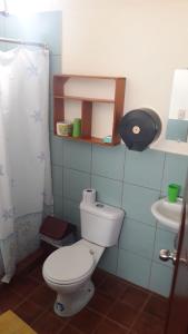 Koupelna v ubytování OASIS JENY Apartamento con entrada independiente