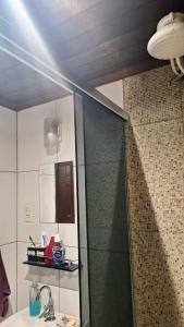 Koupelna v ubytování Quarto em casa na Mata Atlântica + 37 fotografií
