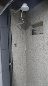 Koupelna v ubytování Quarto em casa na Mata Atlântica