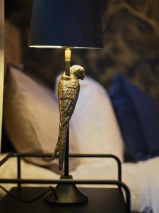 Postel nebo postele na pokoji v ubytování HAGA Hotell & Bistro