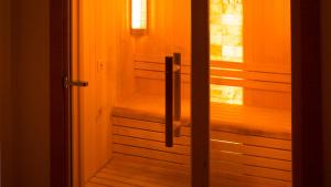 an open door to a room with a window at Akra V - Access to Akra Antalya in Antalya +33 photos