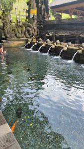 Πισίνα στο ή κοντά στο Moriyya vila