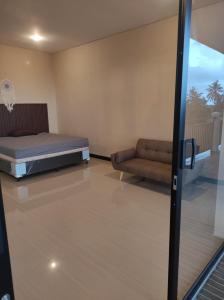 Ένα ή περισσότερα κρεβάτια σε δωμάτιο στο Moriyya vila