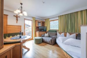 Posezení v ubytování Landhaus Severin + 37 fotografií