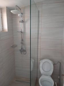 Koupelna v ubytování Pothos Hotel Alykes