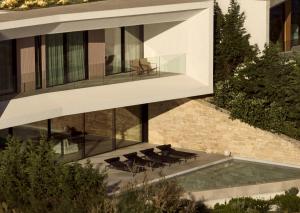 Fotografie z fotogalerie ubytování Opsis villas, A waterfront & architectural retreat v destinaci Akrotiri