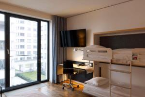 Kuchyň nebo kuchyňský kout v ubytování Scandic Berlin Potsdamer Platz