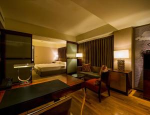 Voodi või voodid majutusasutuse Les Suites Taipei - Da An toas