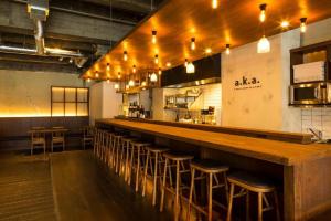 Lounge nebo bar v ubytování HATCHi Kanazawa by THE SHARE HOTELS