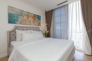 Postel nebo postele na pokoji v ubytování S Home Apartment by DDH